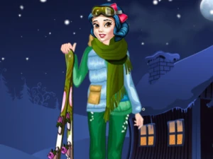 Princess Winter Skiing - Play Free Best Dress-up Online Game on JangoGames.com