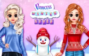 Princess Winter Style - Play Free Best kids Online Game on JangoGames.com