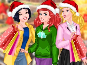 Princesses at After Christmas Sale - Play Free Best Dress-up Online Game on JangoGames.com