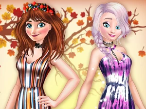 Princesses BFFs Fall Party - Play Free Best Dress-up Online Game on JangoGames.com