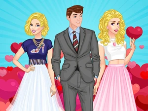 Princesses Boyfriend Rivals - Play Free Best Dress-up Online Game on JangoGames.com