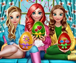Princesses Easter Fun - Play Free Best Dress-up Online Game on JangoGames.com