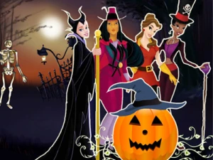 Princesses Halloween Night - Play Free Best Adventure Online Game on JangoGames.com