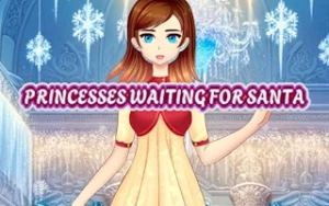 Princesses Waiting For Santa - Play Free Best kids Online Game on JangoGames.com