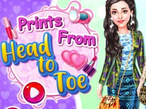 Prints From Head To Toe - Play Free Best Dress-up Online Game on JangoGames.com