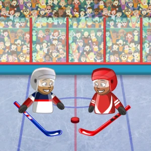 Puppet Hockey Battle - Play Free Best Battle Online Game on JangoGames.com