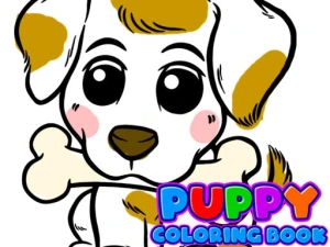 Puppy Coloring Book - Play Free Best Clicker Online Game on JangoGames.com