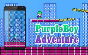 Purple Boy Adventure - Play Free Best adventure Online Game on JangoGames.com