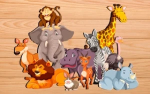 Puzzles for kids with animals sounds - Play Free Best educational Online Game on JangoGames.com