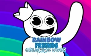 Rainbow Friends Coloring Book - Play Free Best kids Online Game on JangoGames.com