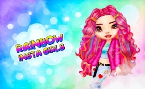 Rainbow Insta Girls - Play Free Best kids Online Game on JangoGames.com