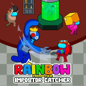 Rainbow Monster Impostor Catcher - Play Free Best Adventure Online Game on JangoGames.com