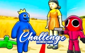 Rainbow Squid Challenge - Play Free Best action Online Game on JangoGames.com