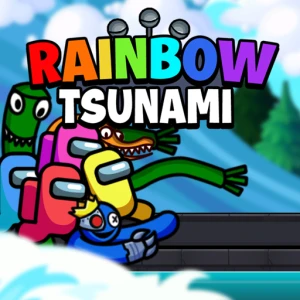 Rainbow Tsunami - Play Free Best Adventure Online Game on JangoGames.com