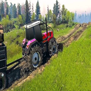Real Chain Tractor Towing Train Simulator - Play Free Best Simulation Online Game on JangoGames.com