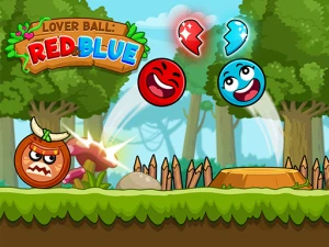 Red and Blue Ball Cupid love - Play Free Best Adventure Online Game on JangoGames.com