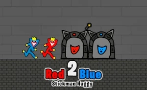 Red and Blue Stickman Huggy 2 - Play Free Best two-player Online Game on JangoGames.com