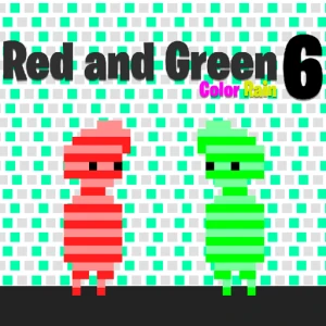 Red and Green 6 Color Rain - Play Free Best Adventure Online Game on JangoGames.com