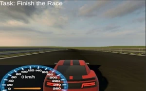 Red Car F8 RaceTrack - Play Free Best car Online Game on JangoGames.com