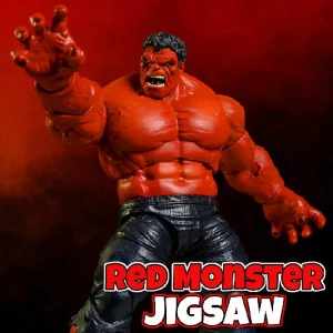 Red Monster Jigsaw - Play Free Best Puzzle Online Game on JangoGames.com