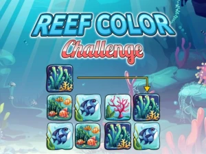 Reef Color Challenge - Play Free Best Puzzle Online Game on JangoGames.com