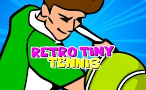 Retro Tiny Tennis - Play Free Best sports Online Game on JangoGames.com