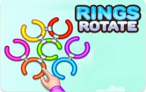 Rings Rotate - Play Free Best puzzle Online Game on JangoGames.com