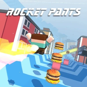 Rocket Pants Runner 3D - Play Free Best Agility Online Game on JangoGames.com