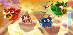 Rope Ninja - Play Free Best Adventure Online Game on JangoGames.com