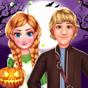 Royal Couple Halloween Party - Play Free Best Dress-up Online Game on JangoGames.com