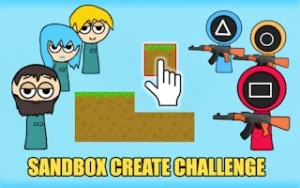 Sandbox Create Challenge - Play Free Best platformer Online Game on JangoGames.com