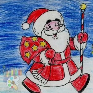 Santa Claus Coloring - Play Free Best Art Online Game on JangoGames.com