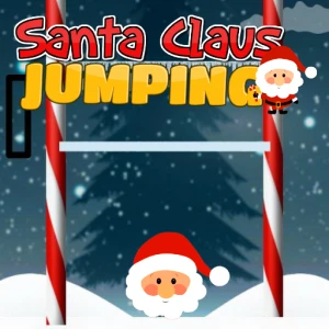 Santa Claus Jumping - Play Free Best Care Online Game on JangoGames.com