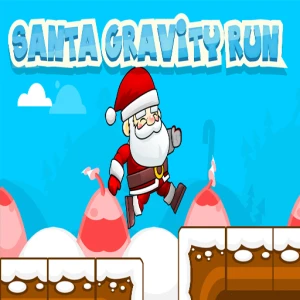 Santa Gravity Run - Play Free Best Casual Online Game on JangoGames.com