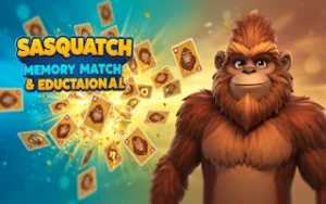 Sasquatch Memory Match & Educational - Play Free Best memory Online Game on JangoGames.com