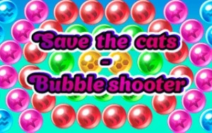 Save the cats - Bubble shooter - Play Free Best bubble-shooter Online Game on JangoGames.com
