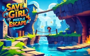 Save the Girl Puzzle Escape - Play Free Best puzzle Online Game on JangoGames.com