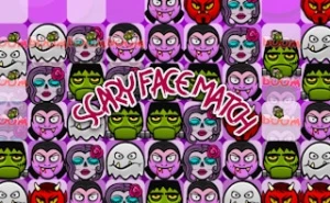 Scary Face Match - Play Free Best monster Online Game on JangoGames.com