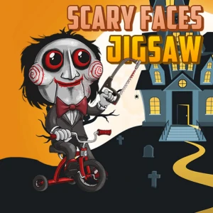 Scary Faces Jigsaw - Play Free Best Jigsaw Online Game on JangoGames.com