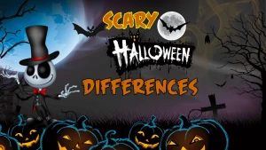 Scary Halloween Differences - Play Free Best Puzzle Online Game on JangoGames.com