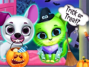 Scary Makeover Halloween Pet Salon - Play Free Best Art Online Game on JangoGames.com