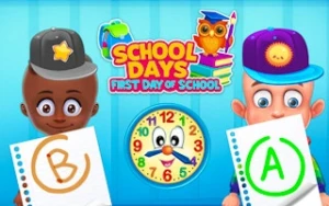 School Days First Day of School - Play Free Best simulation Online Game on JangoGames.com