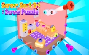 Screw Sort 3D Screw Puzzle - Play Free Best puzzle Online Game on JangoGames.com