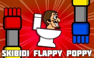 Skibidi Flappy Poppy - Play Free Best fun Online Game on JangoGames.com