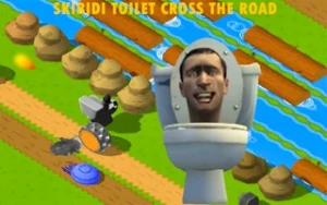 Skibidi Toilet Cross The Road - Play Free Best skibidi-toilet Online Game on JangoGames.com