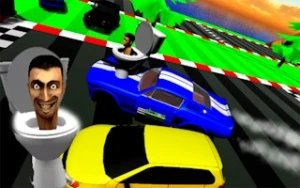 Skibidi Toilet GT Drag Championship - Play Free Best action Online Game on JangoGames.com