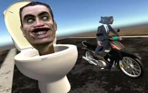 Skibidi Toilet Moto Bike Racing 2 - Play Free Best skibidi-toilet Online Game on JangoGames.com