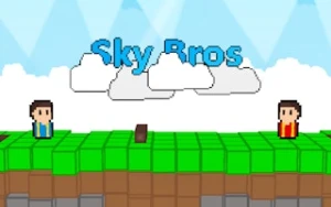 Sky Bros - 2 Players - Play Free Best action Online Game on JangoGames.com