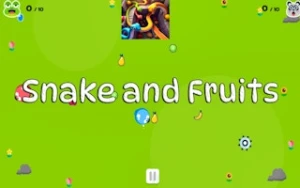 Snake and Fruits - Play Free Best snake Online Game on JangoGames.com