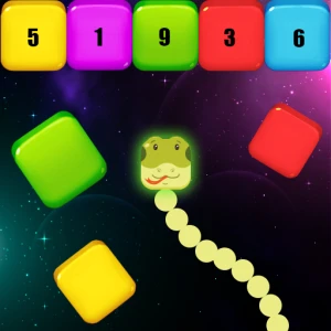 Snake Blocks and Numbers - Play Free Best Puzzle Online Game on JangoGames.com